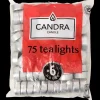 Candra theelichten wit Wit | Action NL