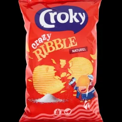 Croky Crazy Ribble Naturel | Action NL
