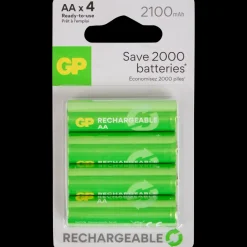 GP oplaadbare batterijen AA 4 Stuks | Action NL