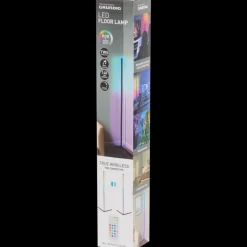 Grundig draadloze vloerlamp Magic Zwart | Action NL