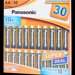 Panasonic alkaline batterijen AA 30 Stuks | Action NL